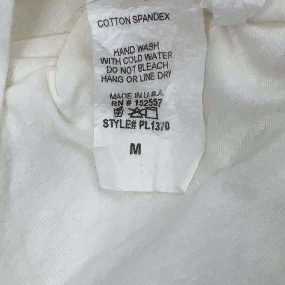 POLAGRAM Graphic T Shirt Short Sleeve Only Good Vibes Stripe Mountains Medium - Picture 6 of 12